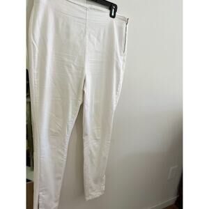 Skinny Jeans 12 White Stretch Zipper Ankle A New Day Summer